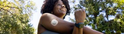 Dexcom G7を使う糖尿病患者がApple Watchを使用しています