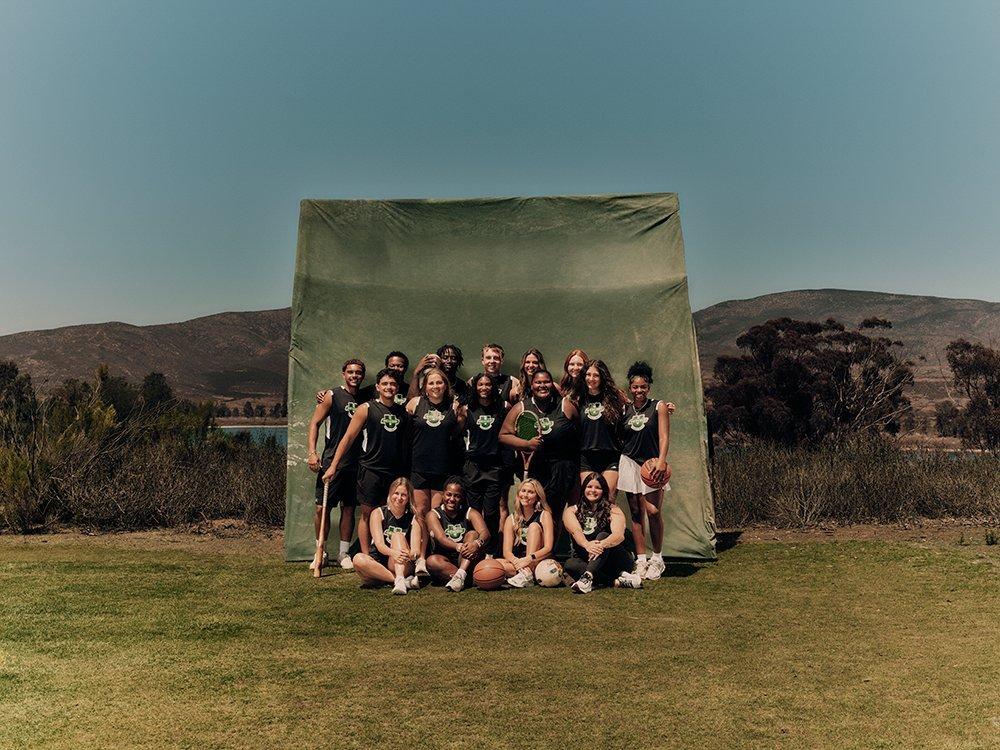 Group picture of Dexcom U athletes