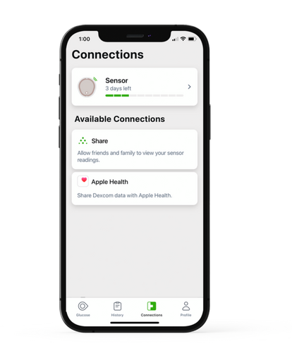 Dexcom G7 CGM App connects with many partners including Apple Health