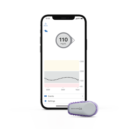 Dexcom G6 CGM for T1 Diabetes using Connected Insulin Therapy