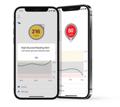 Wireless Dexcom G6 Sensor - Continuous Glucose Monitoring System.