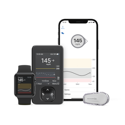 Wireless Dexcom G6 Sensor - Continuous Glucose Monitoring System.