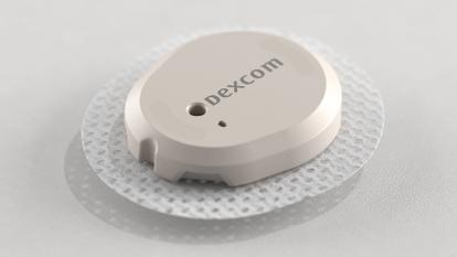 dexcom sensor close up