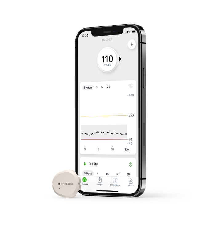 phone with watch and sensor