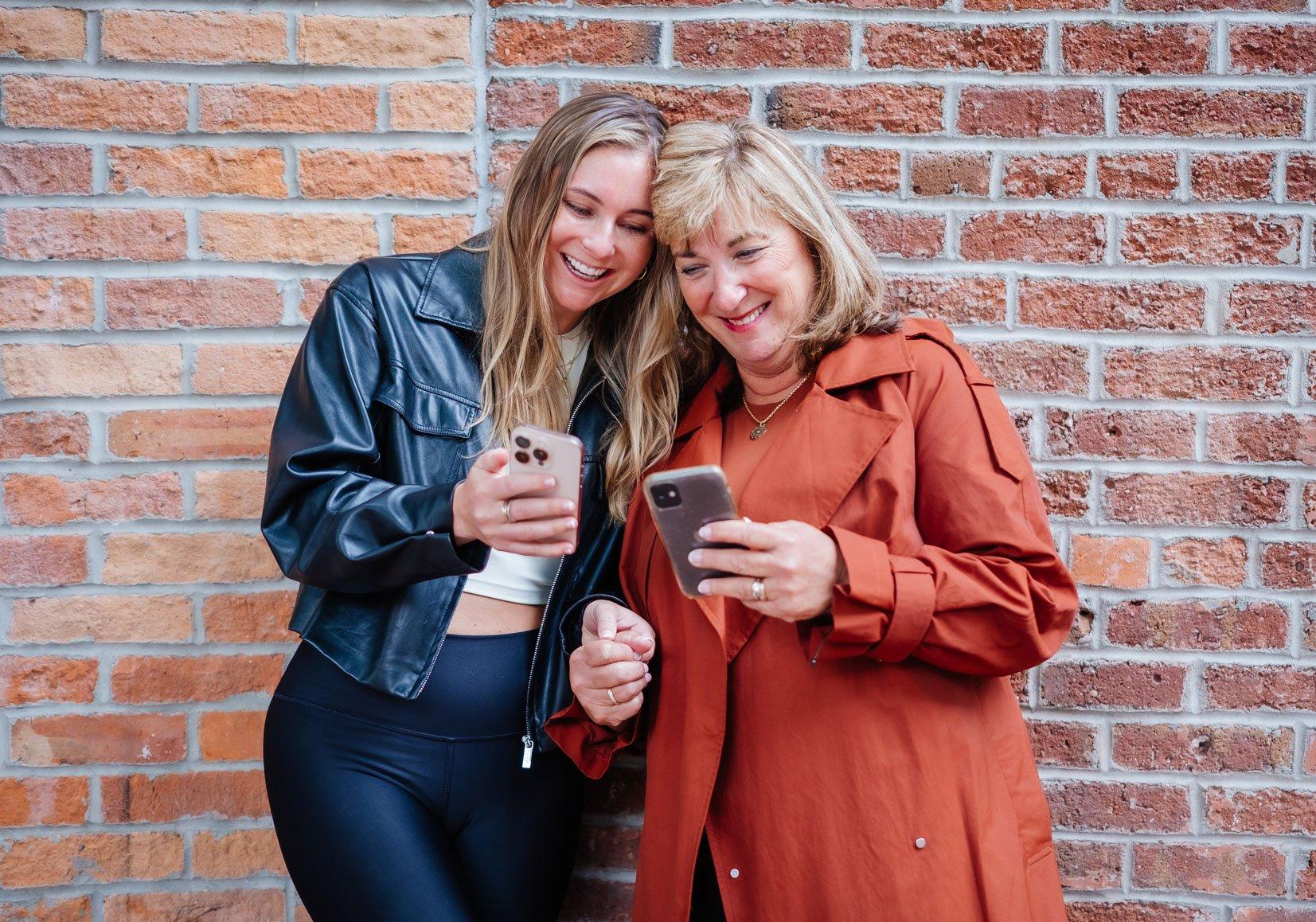 girl smiling outside wearing Dexcom G7 sensor back of arm
