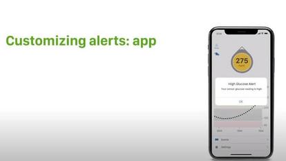 Customize alerts: app Video