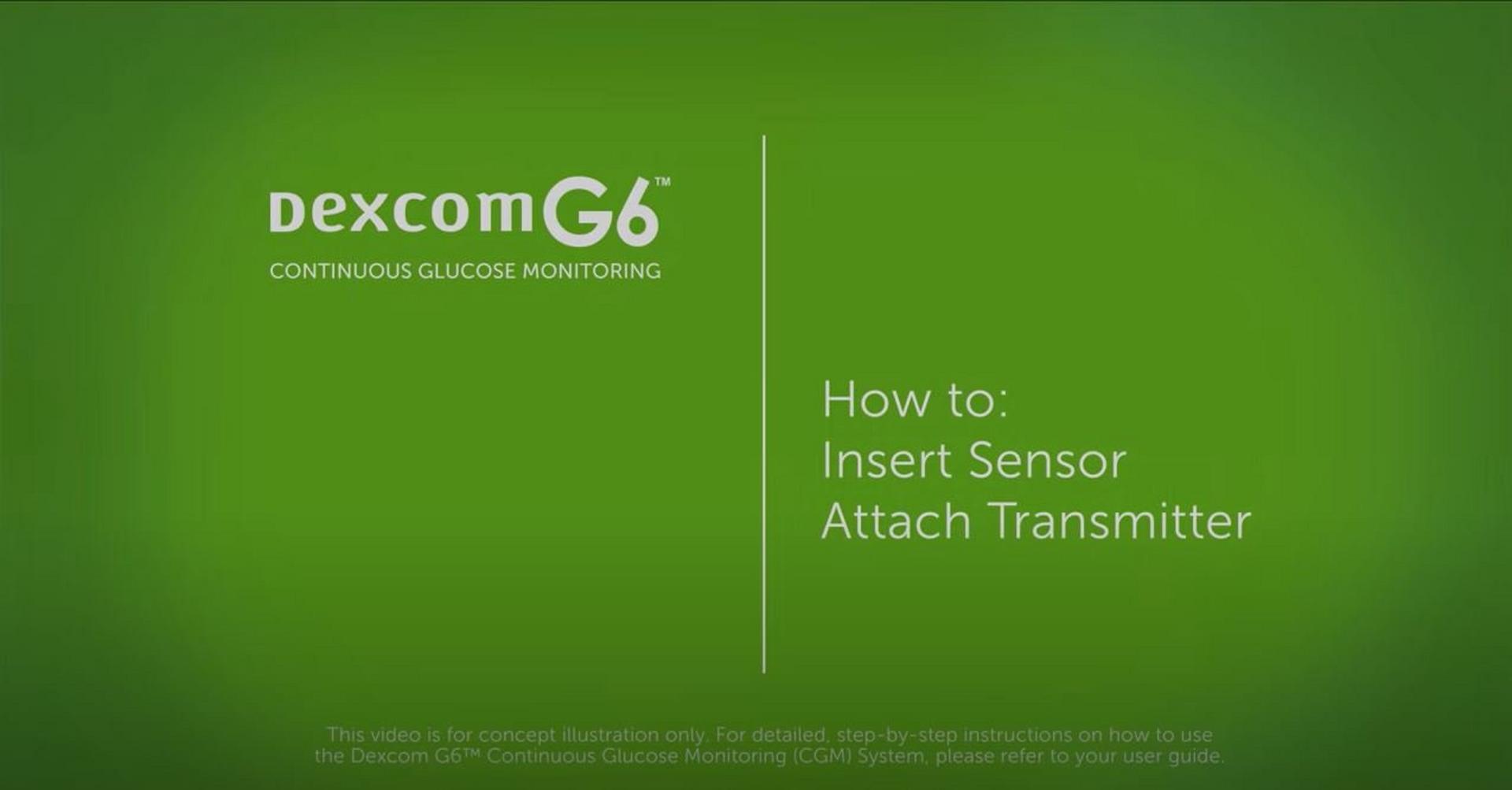 Insert Sensor & Attach Transmitter video