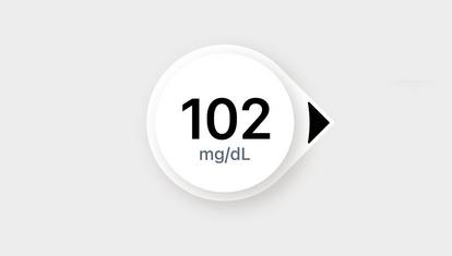 102 reading on dexcom screen