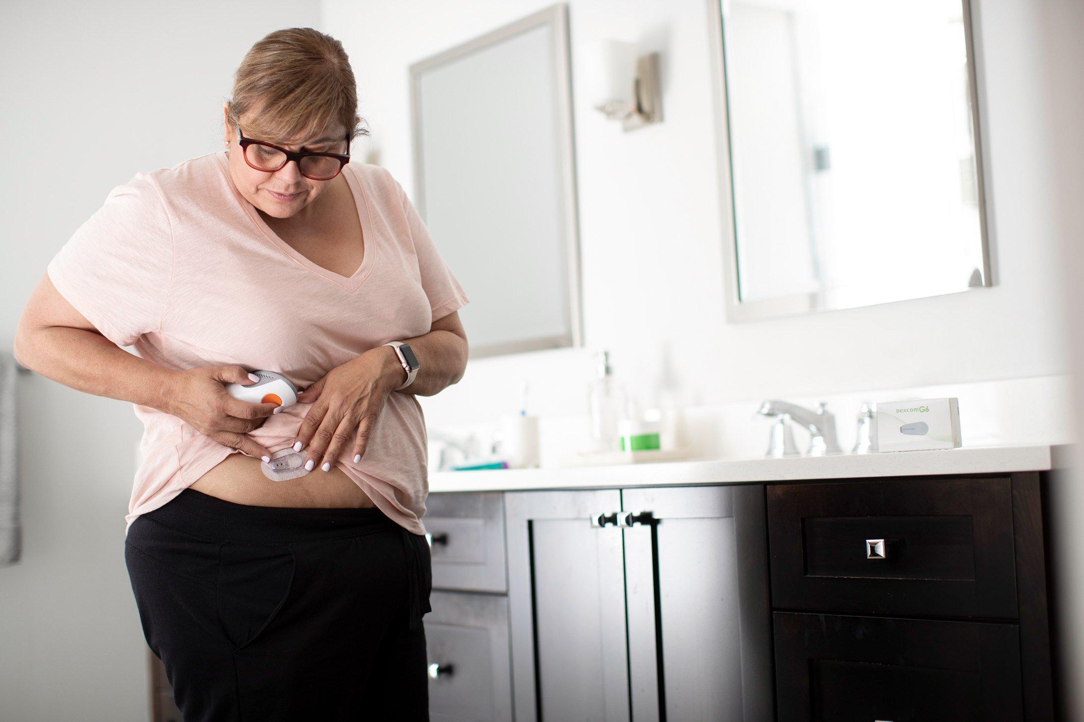 Person reading and learning