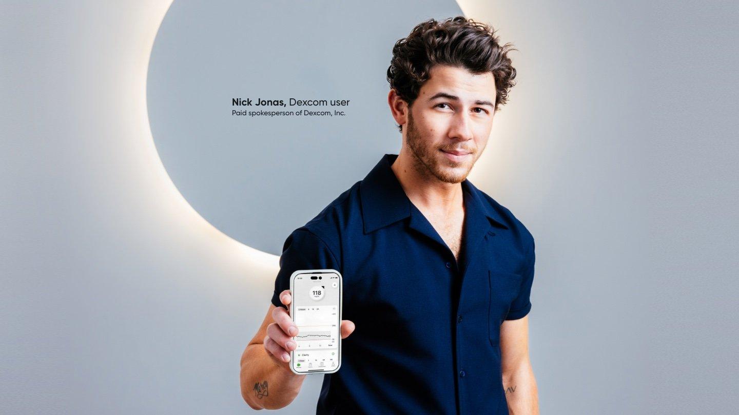 Nick Jonas, Dexcom CGM device user and paid spokesperson of Dexcom, Inc.