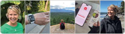 Sandy Struss, Dexcom CGM user living with type 1 diabetes