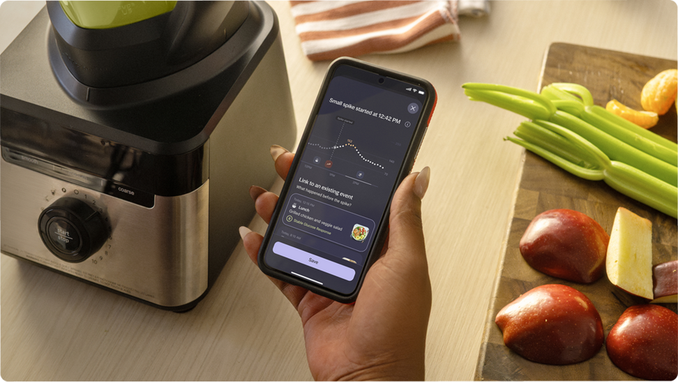 Stelo app smart food logging