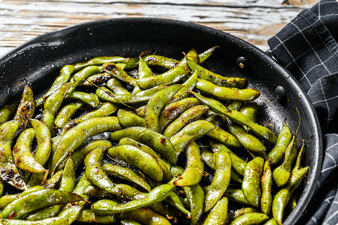 Roasted edamame