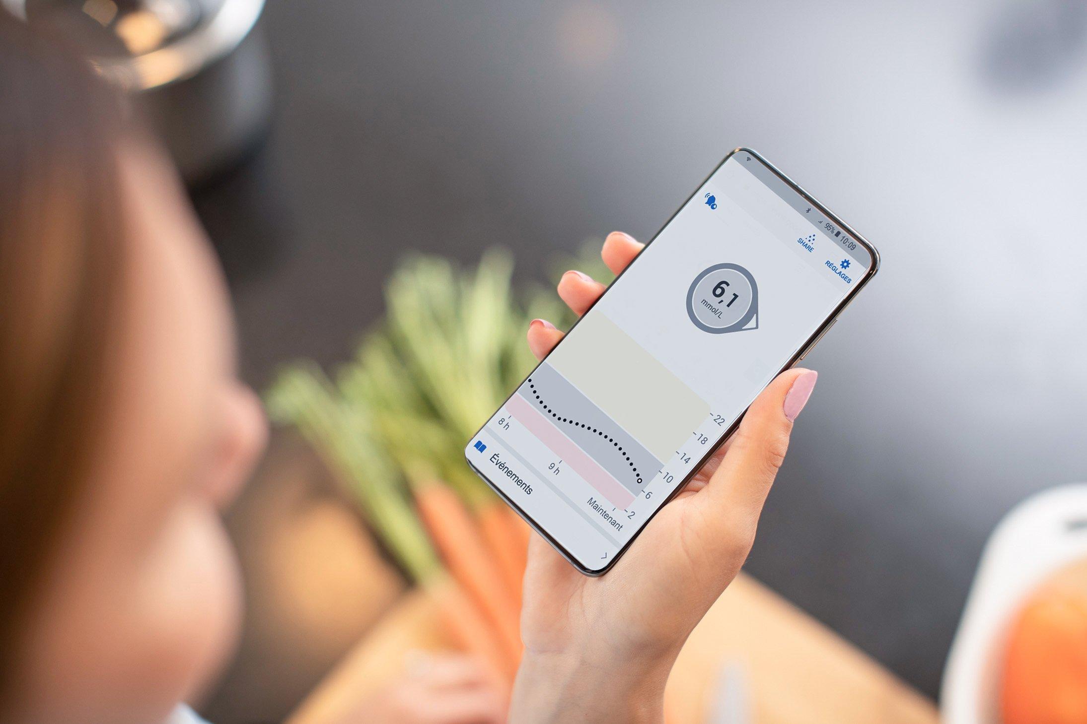 Le Dexcom G6 peut vous aider à surveiller les variations de votre taux de glycémie.