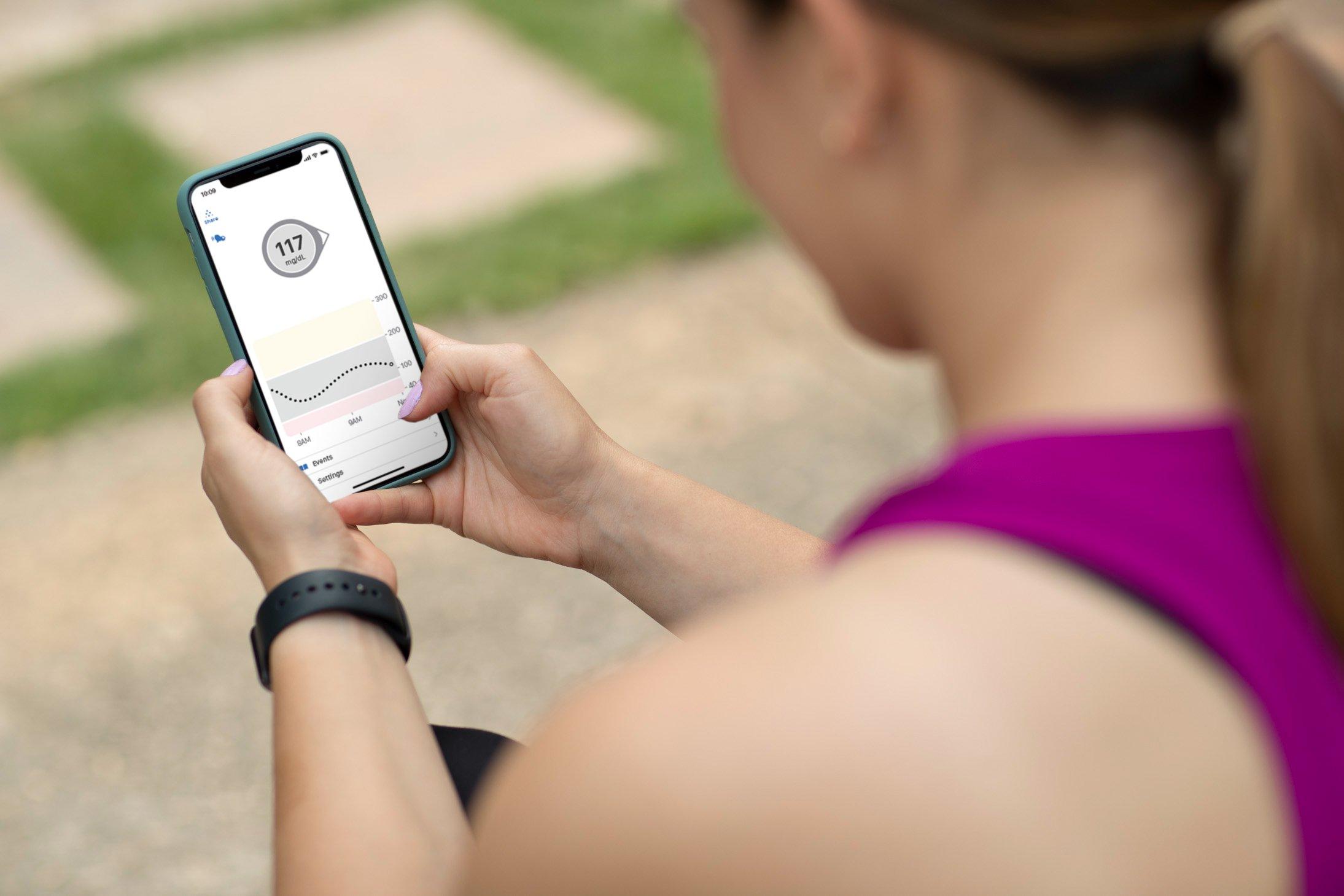 With Dexcom G6 CGM see your glucose readings on your smart device