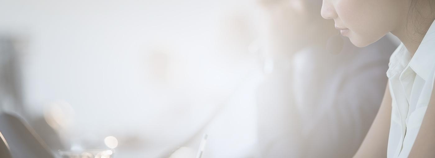 silhouette of woman working