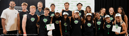 Dexcom U athletes - Mark Andrews and Mike Golic are paid spokespersons for Dexcom.