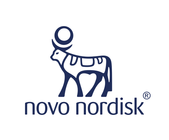 Novo Nordisk Logo in blue