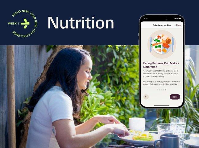 woman eating healthy