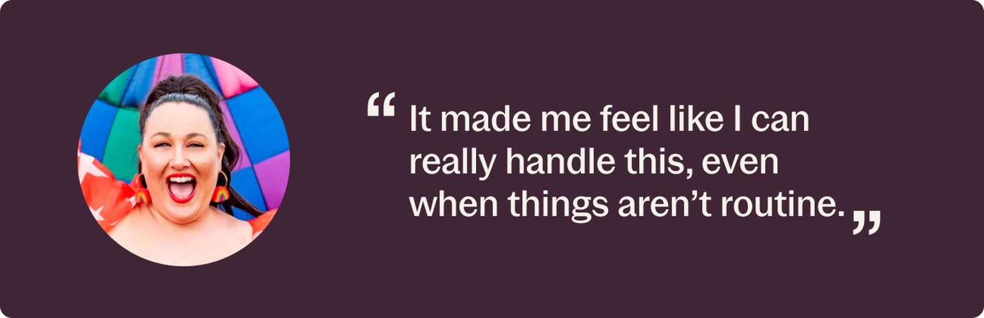 Stelo Ambassador Alysse Quote