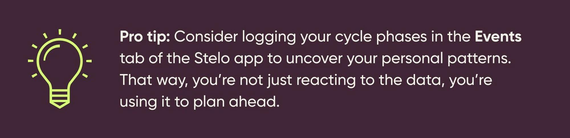 menstrual cycle tip