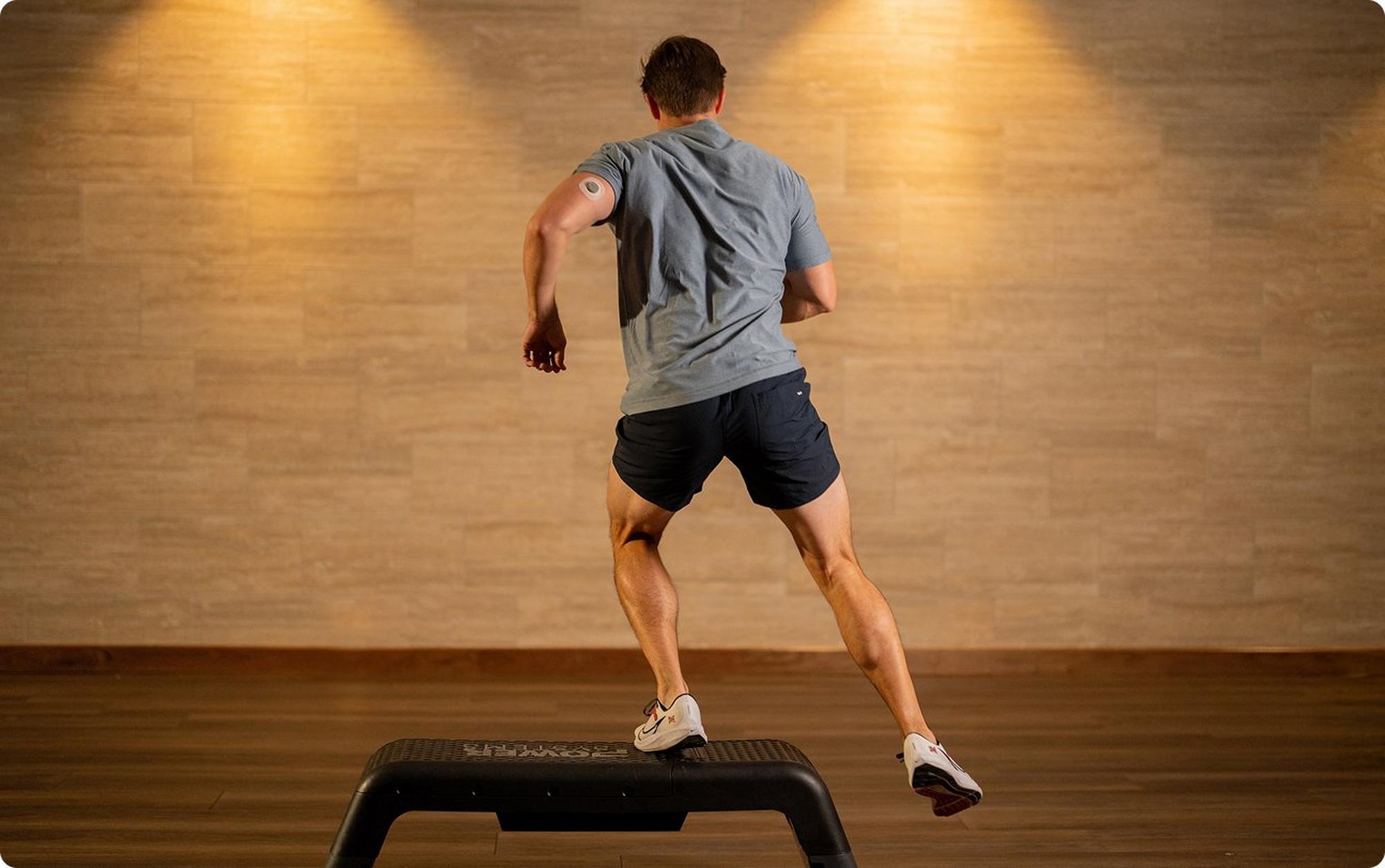 man working out