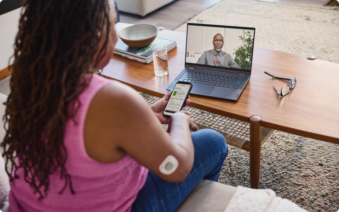 Online telehealth doctor appointment