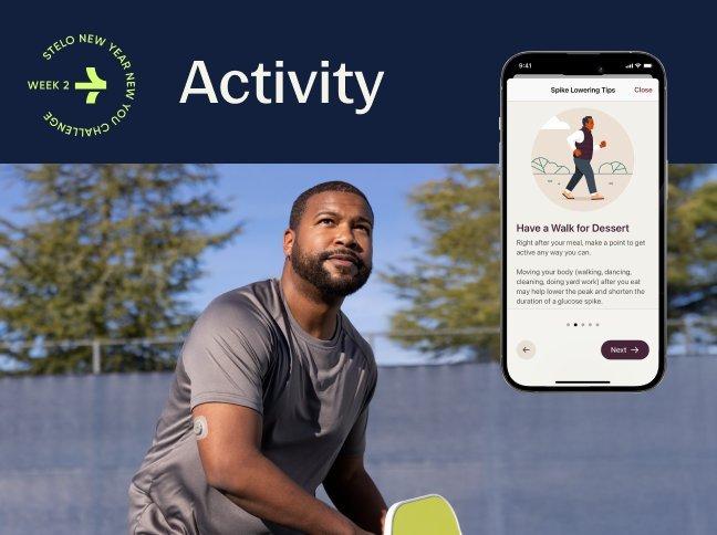 man playing pickleball