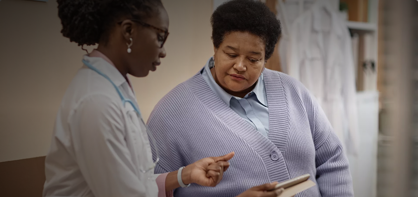 doctor consulting patient