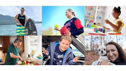 Dexcom Warrior family picture