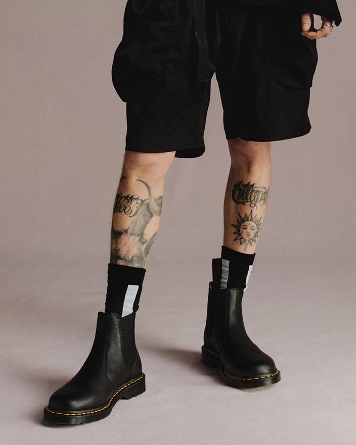 Zapatos 1461 CLOT de piel en BLACK | Dr. Martens™
