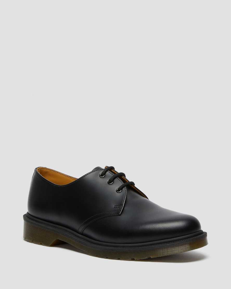 DR MARTENS 1461 NARROW PLAIN WELT SMOOTH LEATHER SHOES