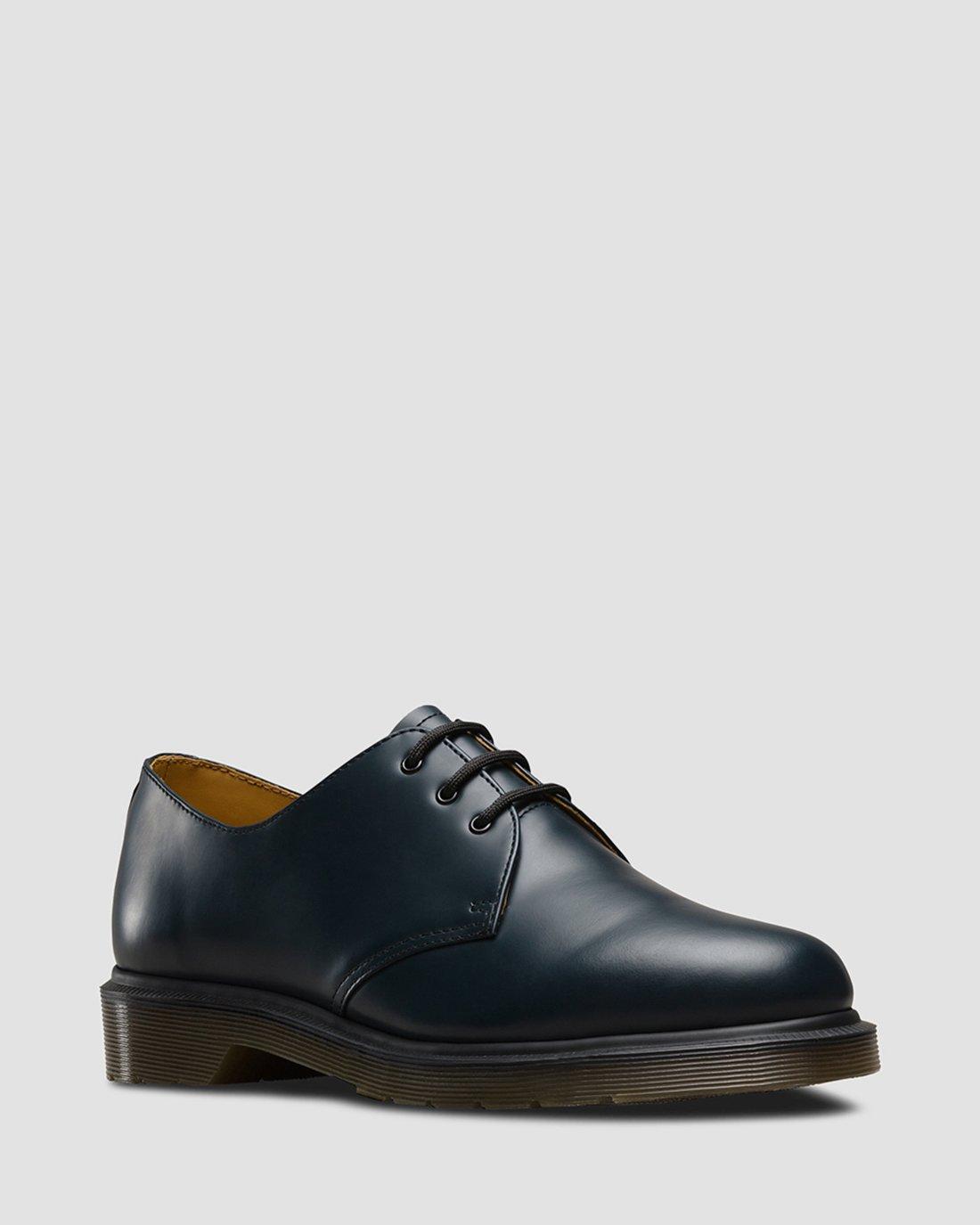 Dr martens 1461 navy blue on sale