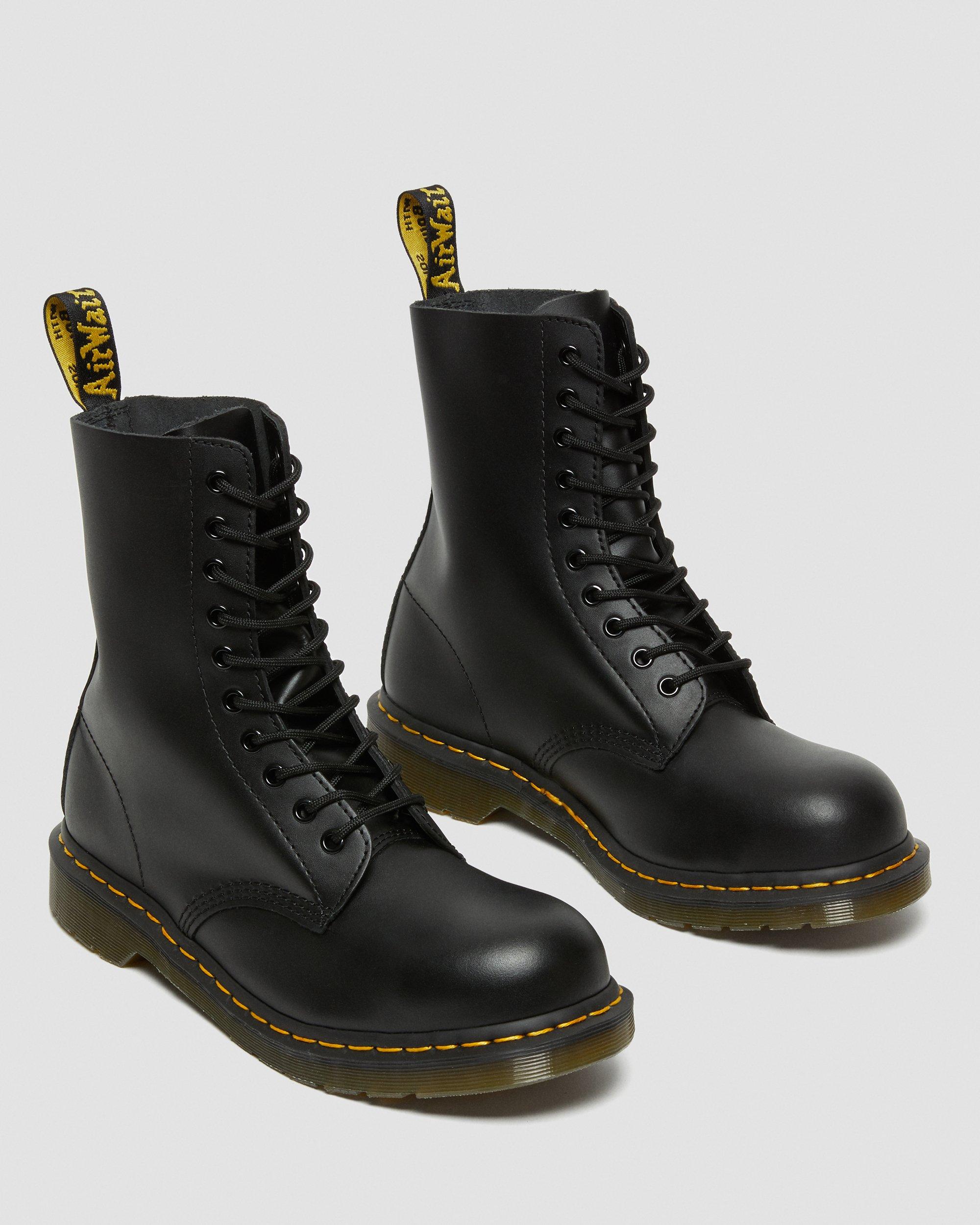 Dr.Martens Unisex Boots 1919 Womens Mens Steel Toe Combat Fine Haircell