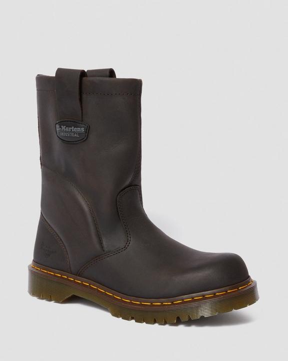 Icon 2296 Tall Work Boots in Dark Brown | Dr. Martens Icon 2296 Tall Work Boots in Dark Brown | Dr. Martens