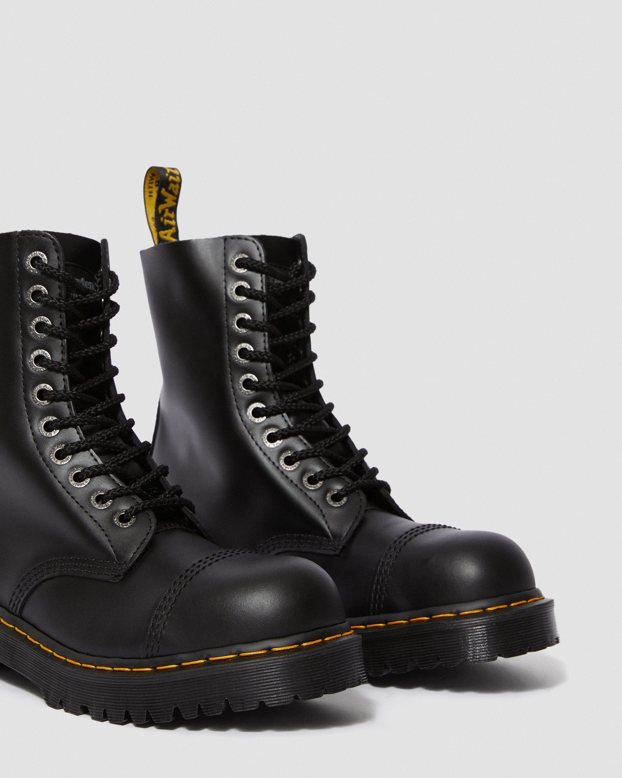8761 Bxb Leather Mid Calf Boots Dr. Martens