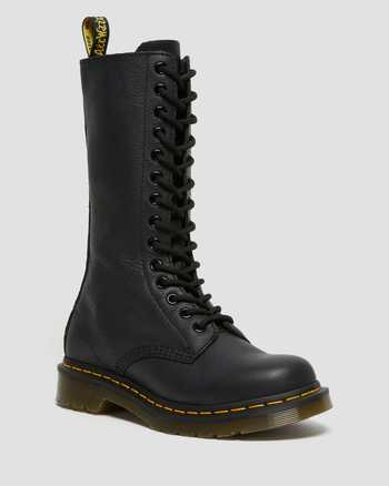 1B99 Virginia Leather Mid Calf Boots