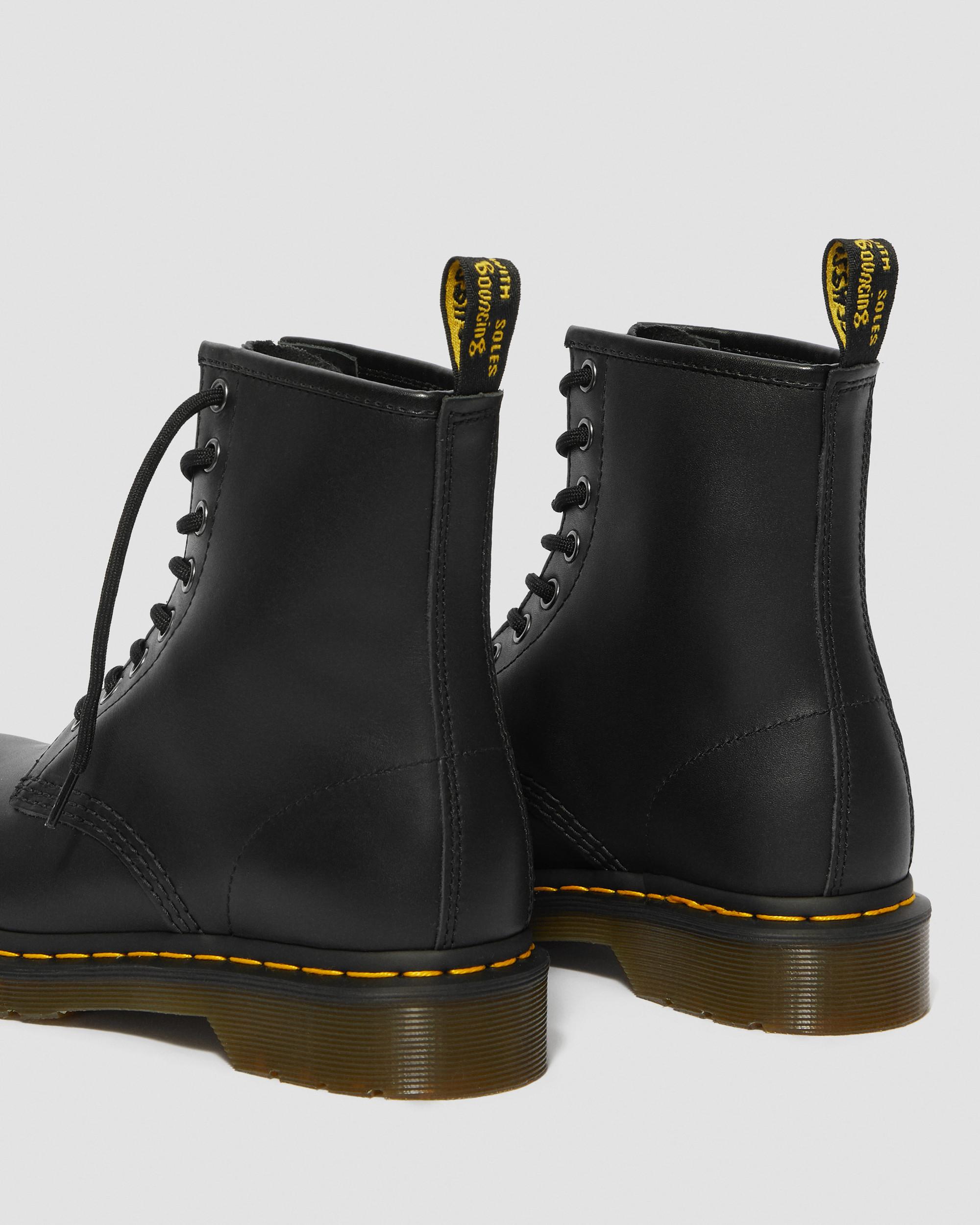 1460 Women's Nappa Leather Lace Up Boots in Black | Dr. Martens