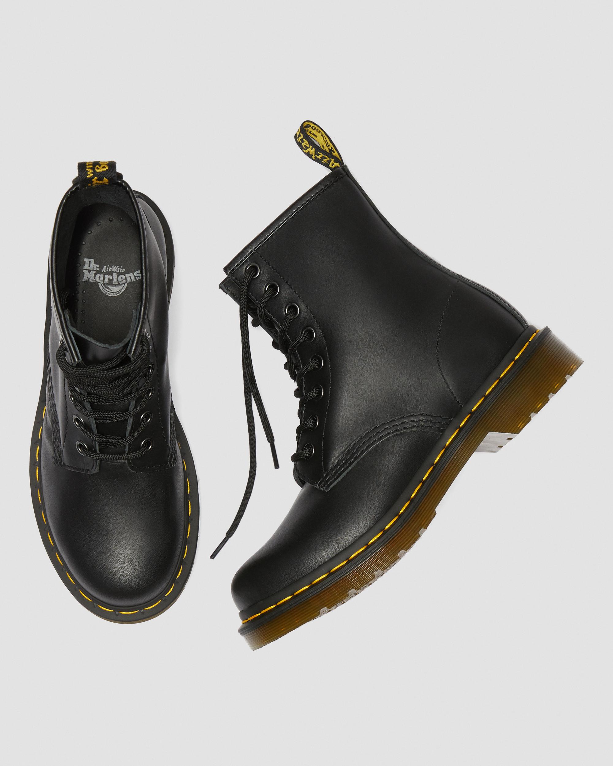 1460 Women's Nappa Leather Lace Up Boots in Black