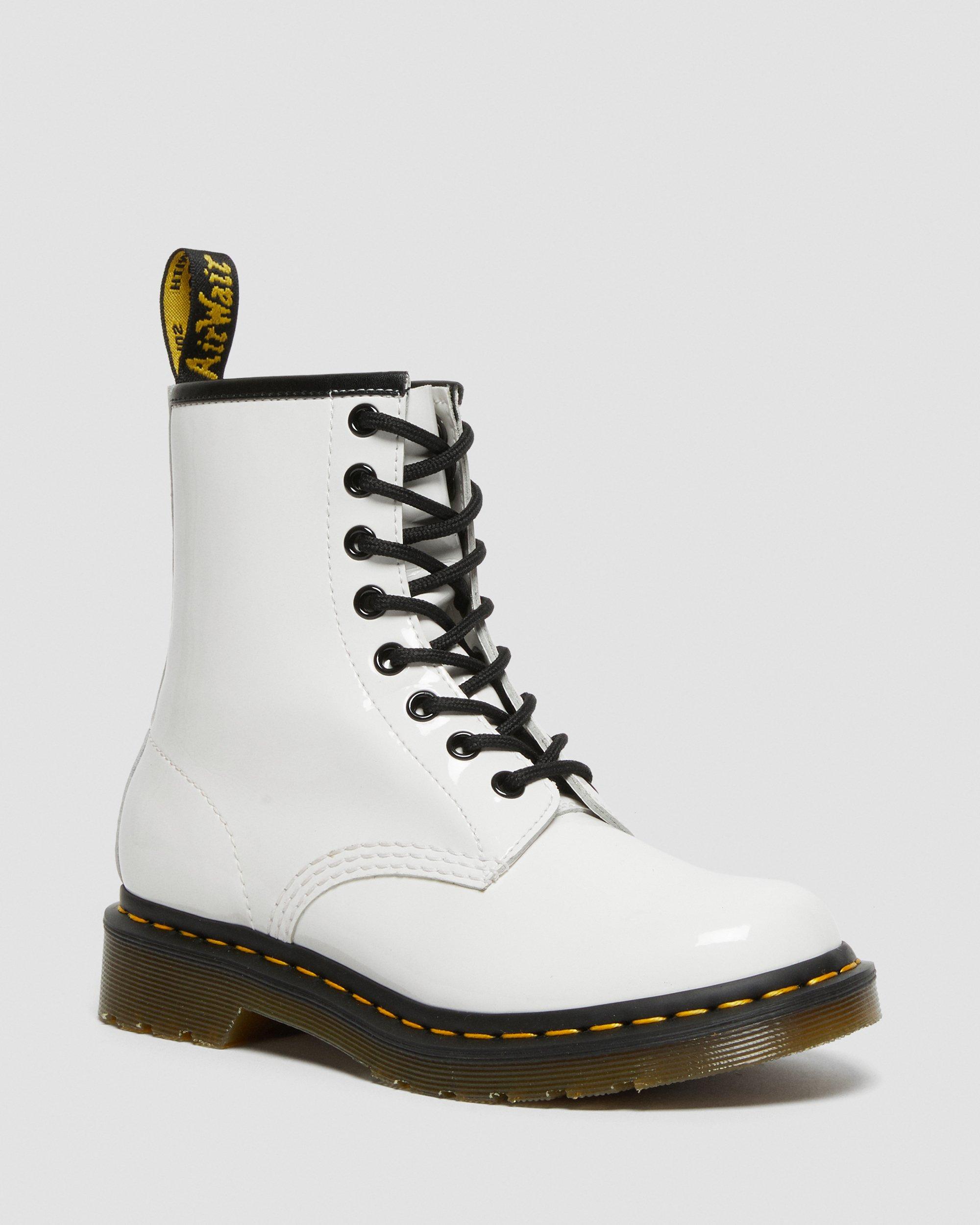 1460 Women's Patent Leather Lace Up Boots | Dr. Martens