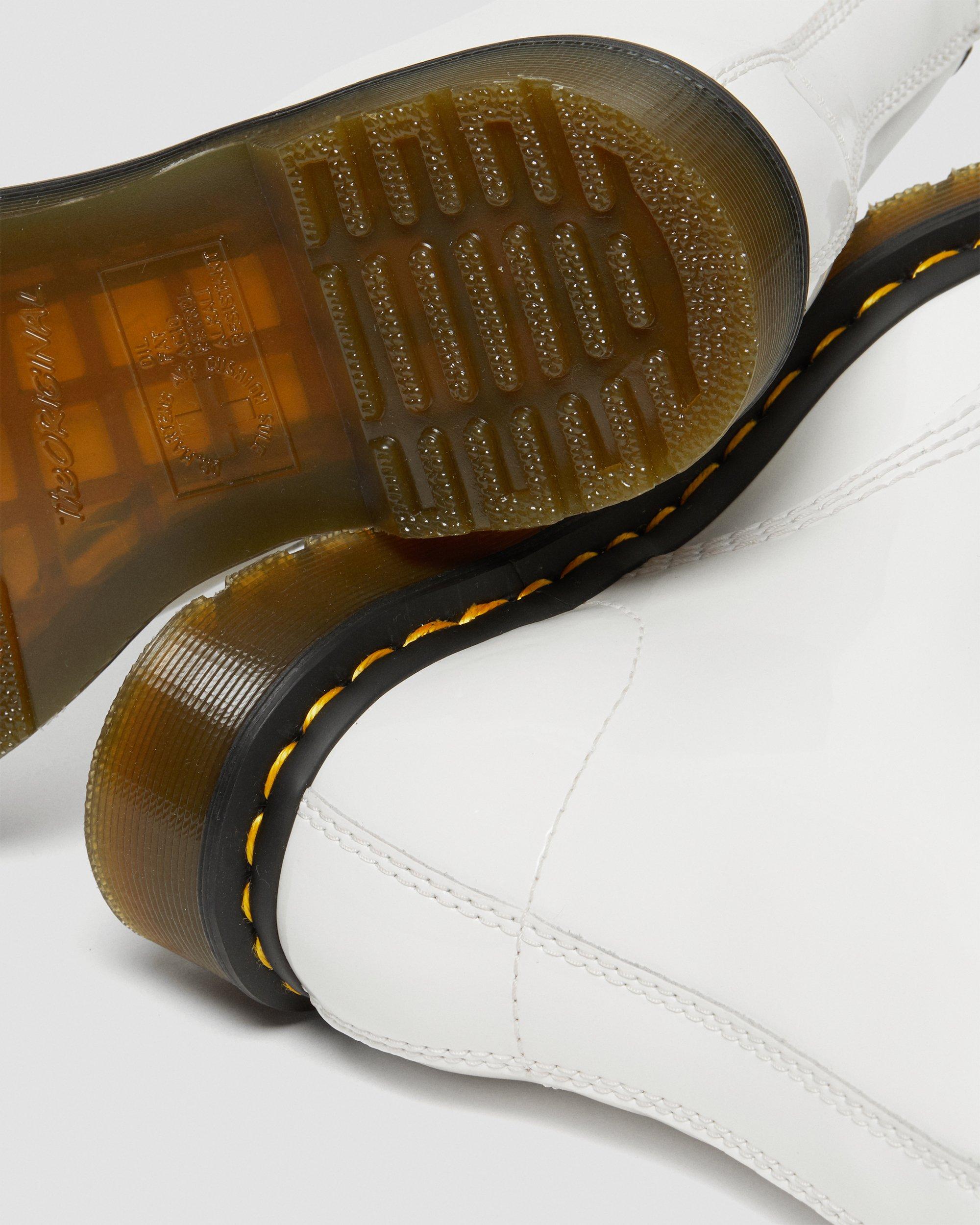 1460 Patent Leather Lace Up Boots