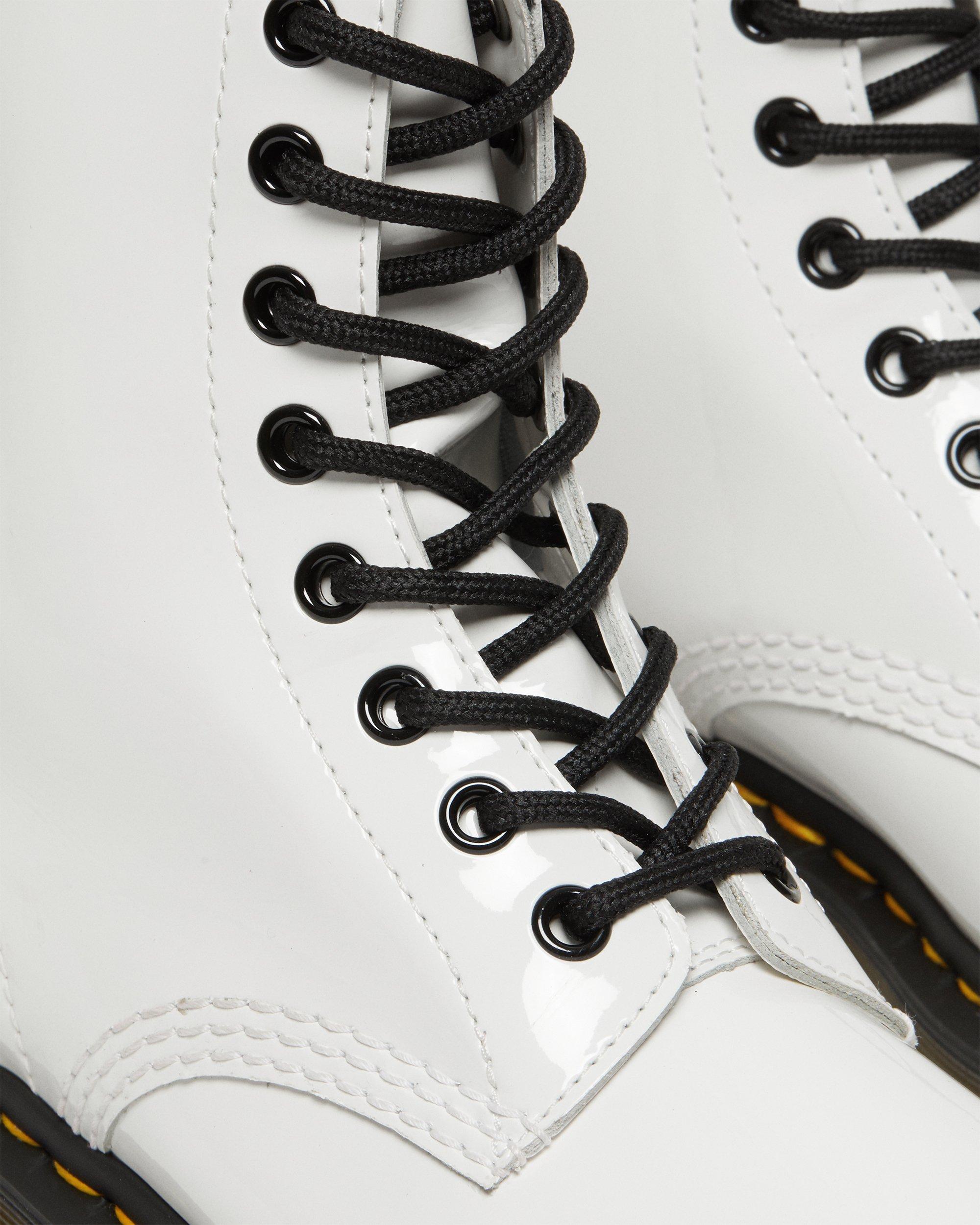 1460 Patent Leather Lace Up Boots