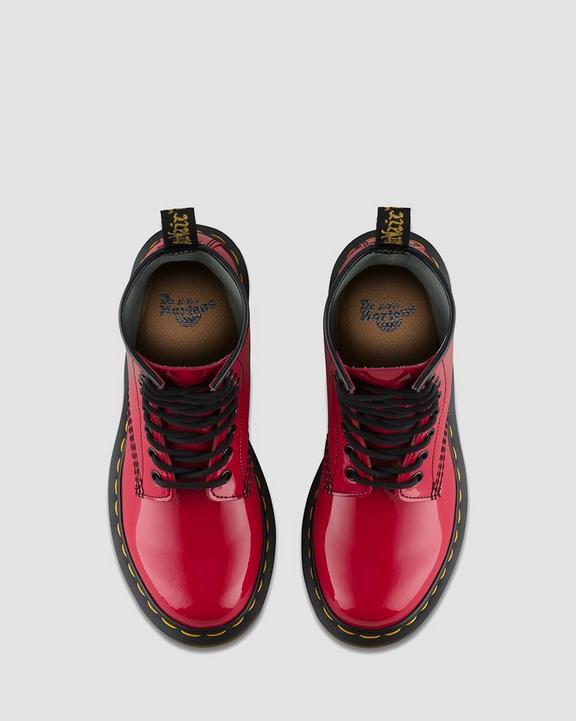 1460 Patent Leather Lace Up Boots Dr. Martens
