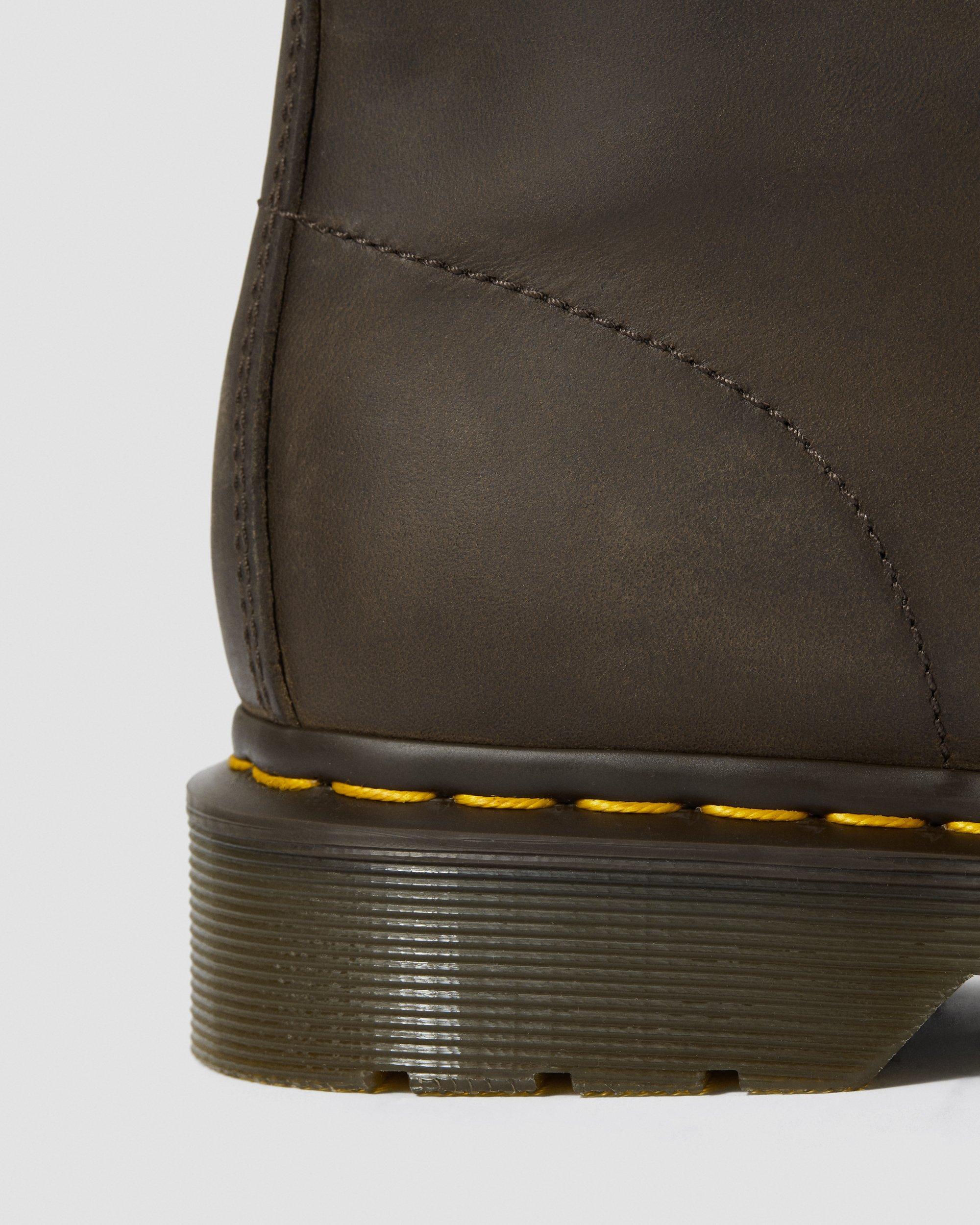 1460 Crazy Horse Leather Lace Up Boots