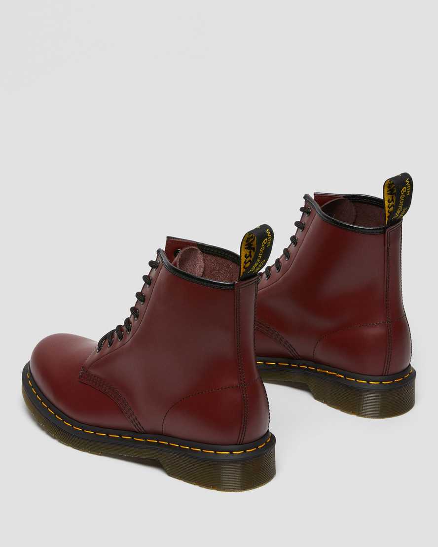 1460 Smooth Leather Lace Up Boots Cherry Red1460 Smooth Leather Lace Up -maiharit Dr. Martens
