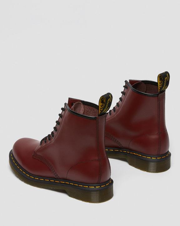 1460 Smooth Leather Lace Up Boots Cherry Red1460 Smooth Leather Lace Up Boots Dr. Martens