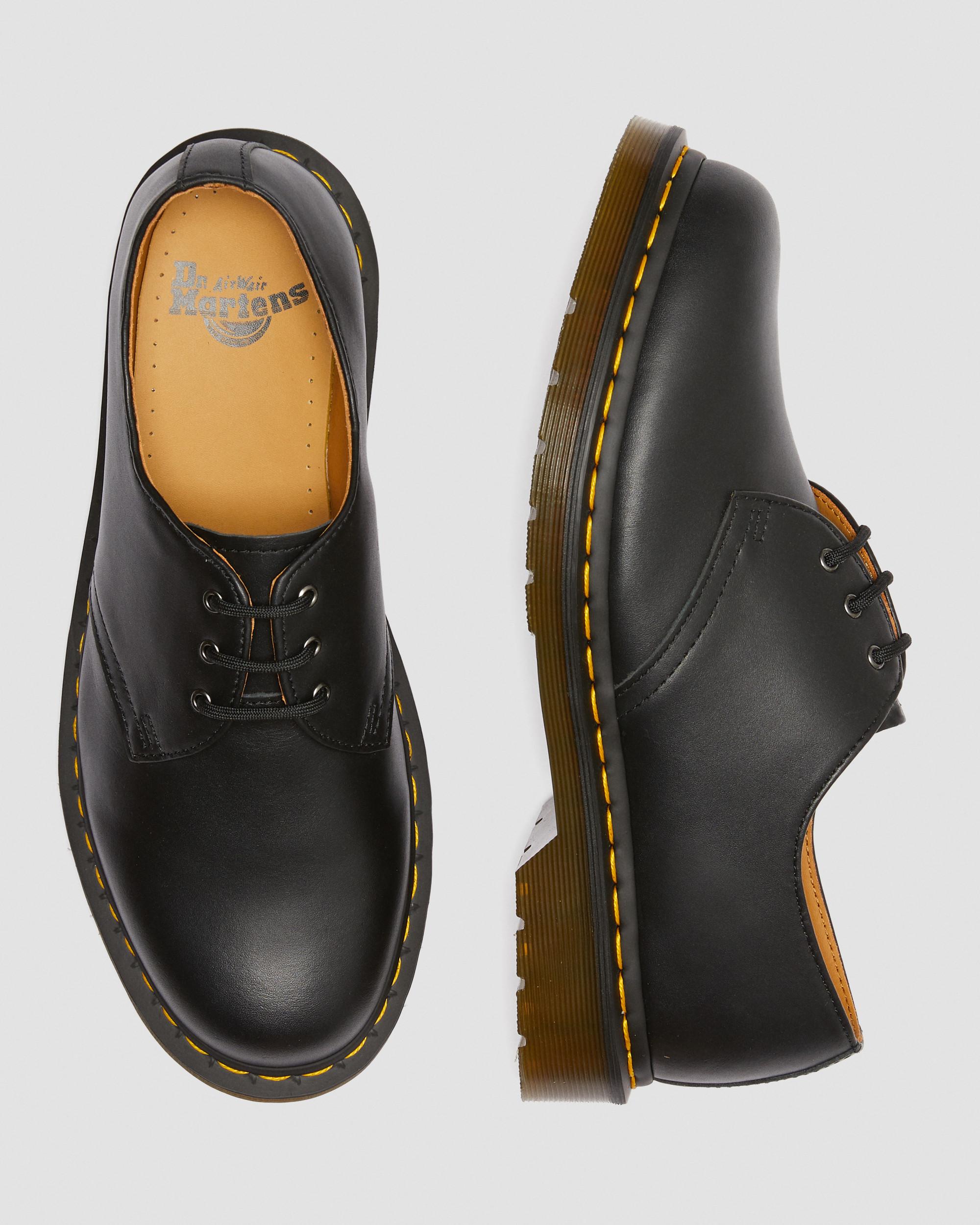 1461 Nappa Leather Oxford Shoes in Black | Dr. Martens