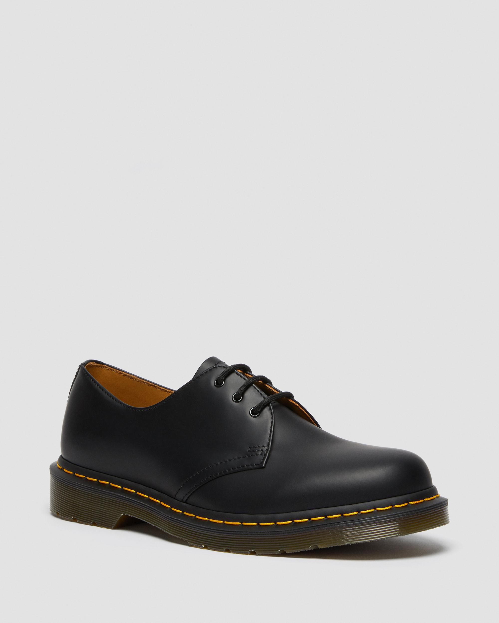 Black Ajax Gunmetal Oxford R22871001 NIB Dr Martens Men's 1461 Shoe 