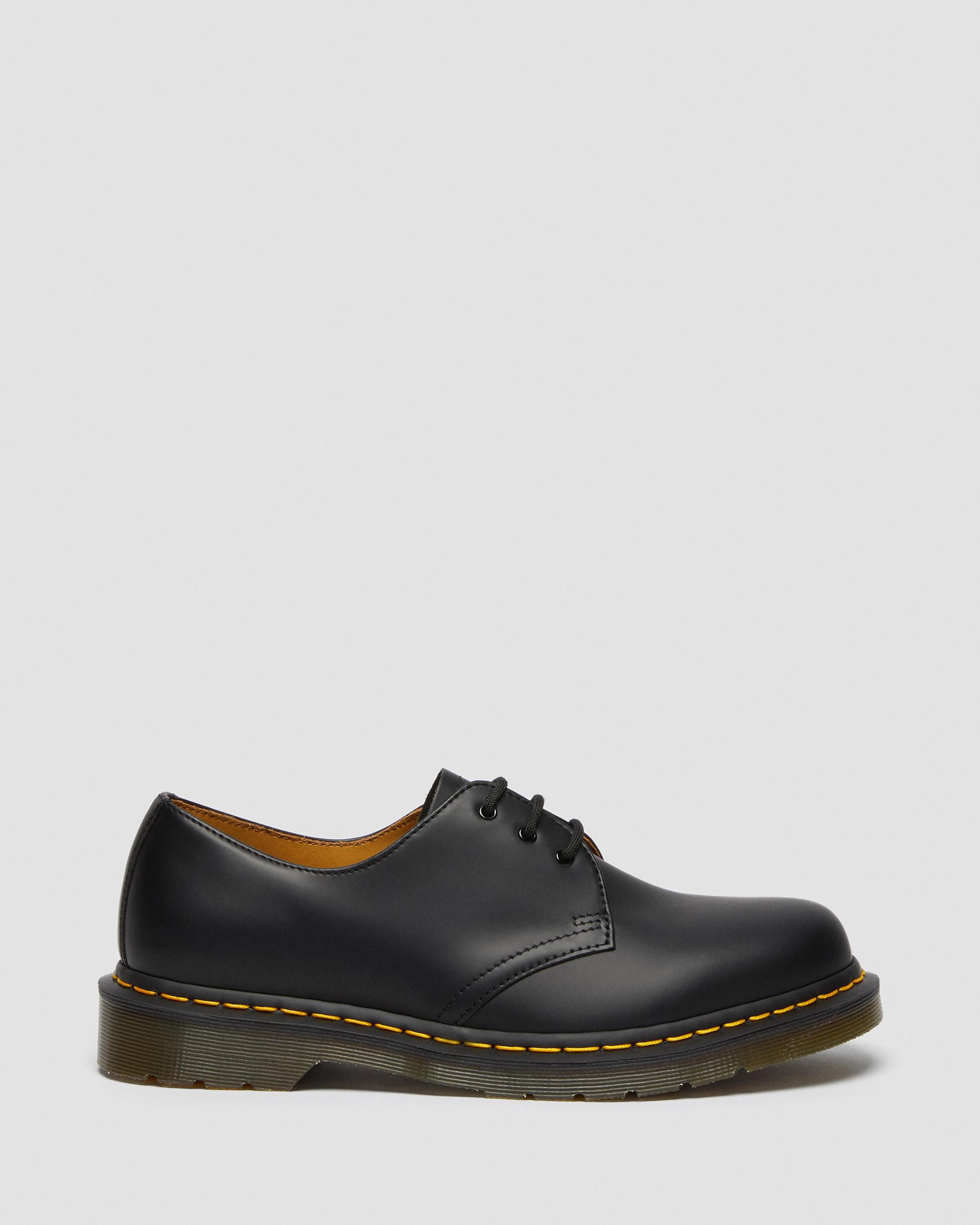 Zapatos 1461 de piel Smooth in Negro