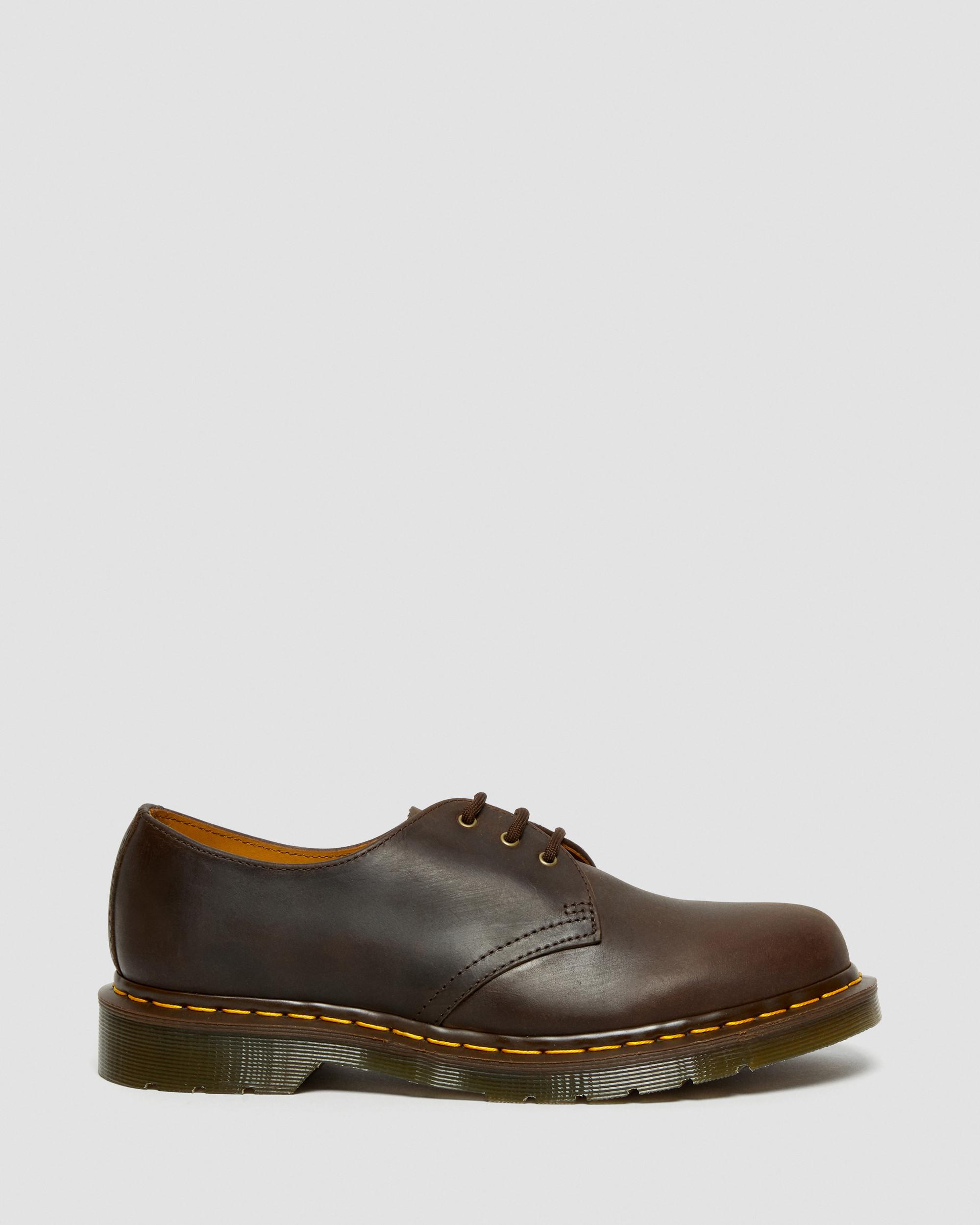 1461 Crazy Horse Leather Oxford Shoes in Brown | Dr. Martens